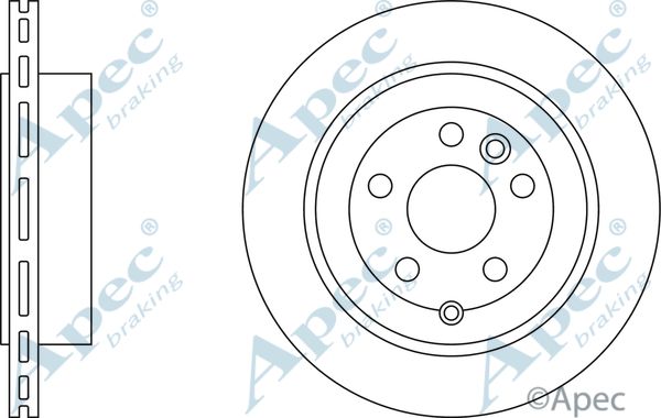 APEC BRAKING Jarrulevy DSK2521